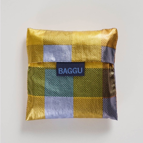 Standard BAGGU in Madras Metallic - Picture 8 of 8